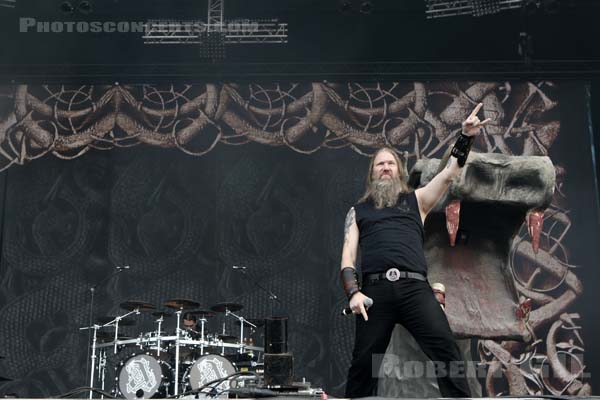 AMON AMARTH - 2016-06-11 - PARIS - Hippodrome de Longchamp - Stage 2 - 